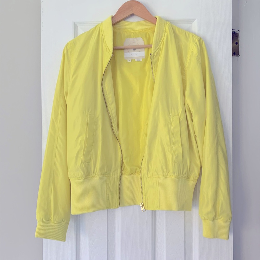 Anthropology Neon Bomber